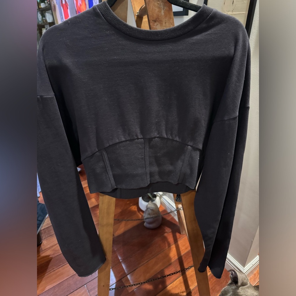 Urban outfitters waist slim sweat shirt